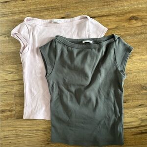 ZARA 2-PACK TEE BUNDLE